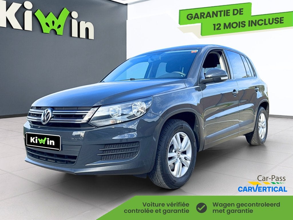 VW Tiguan 1.4tsi Clim - Attache Remorque, Autos, Achat, Entreprise, Boîte manuelle, Noir