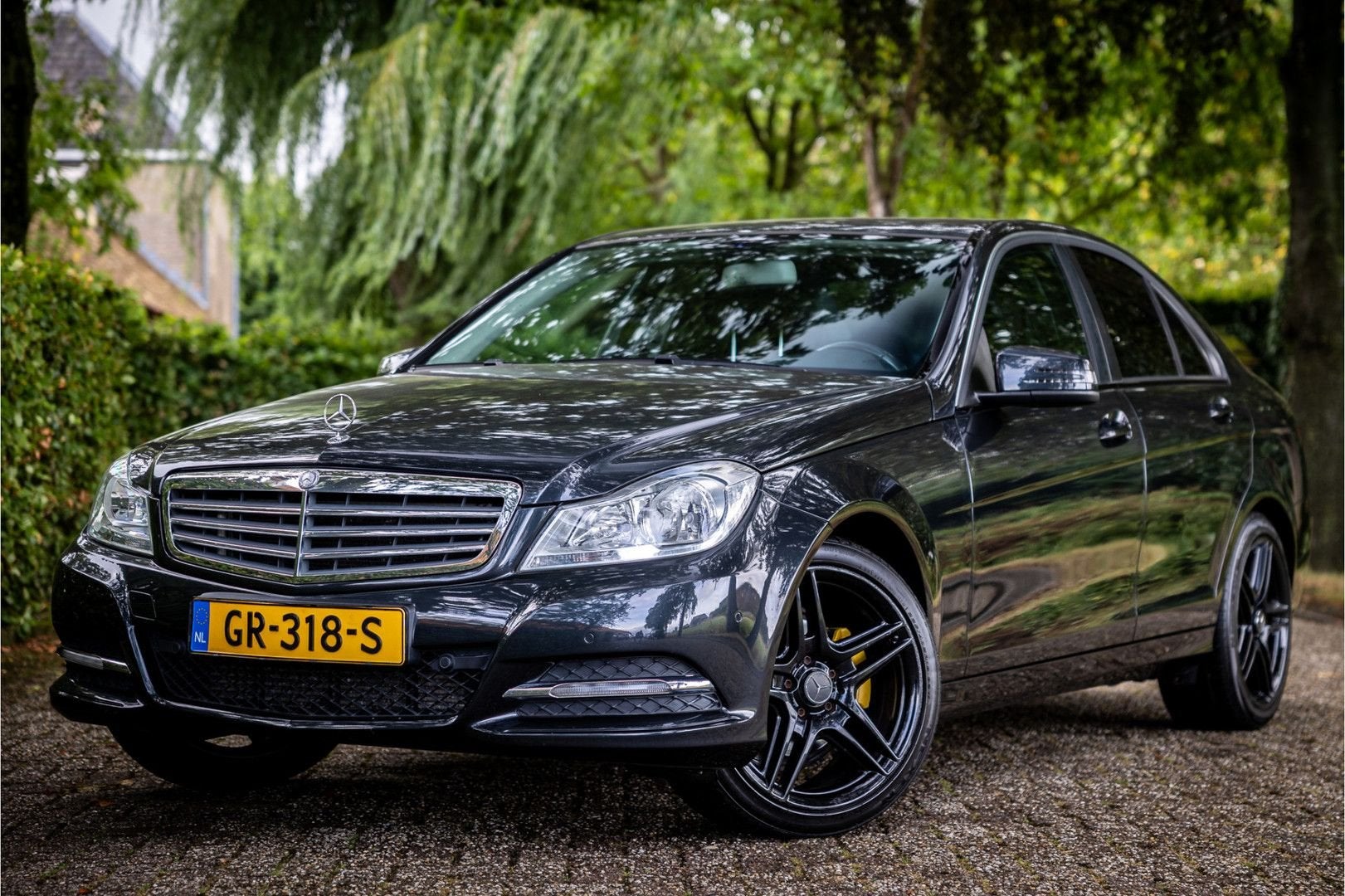 Mercedes-Benz C 180 Avantgarde 18" Navi Bluetooth, Autos, Achat, Entreprise, Carnet d'entretien, Noir