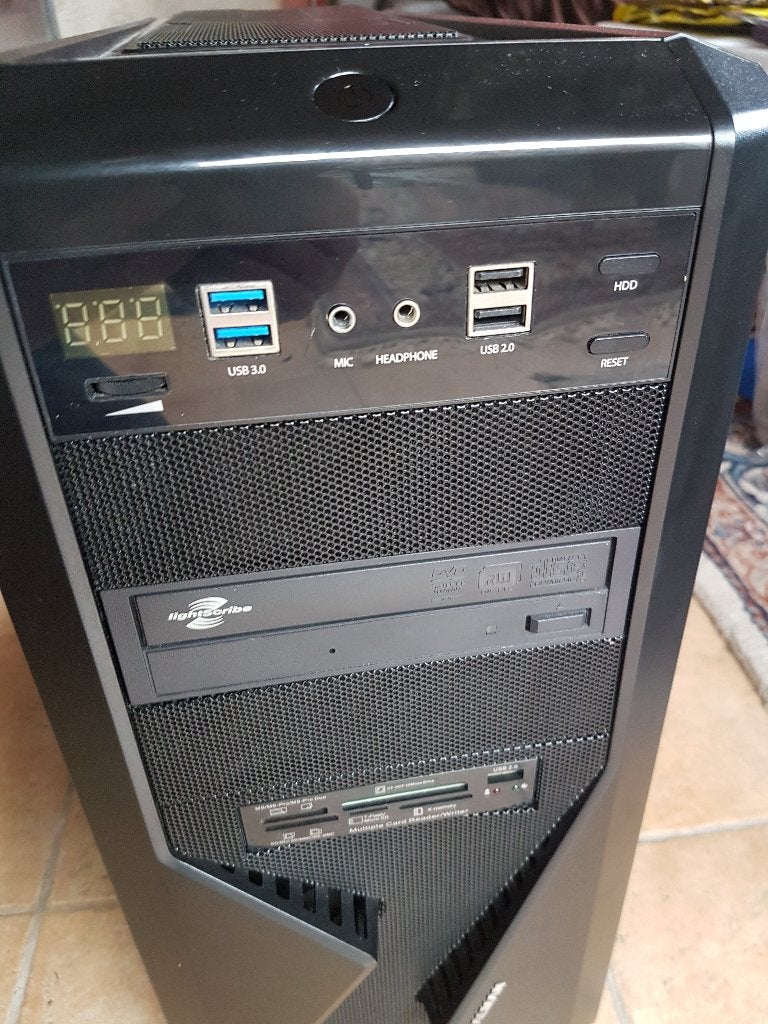 Zalman pc cpu 4690 K met 16 gb ddr3 ram - ssd 128 gb, Zalman, 256 GB, Utilisé, Gaming