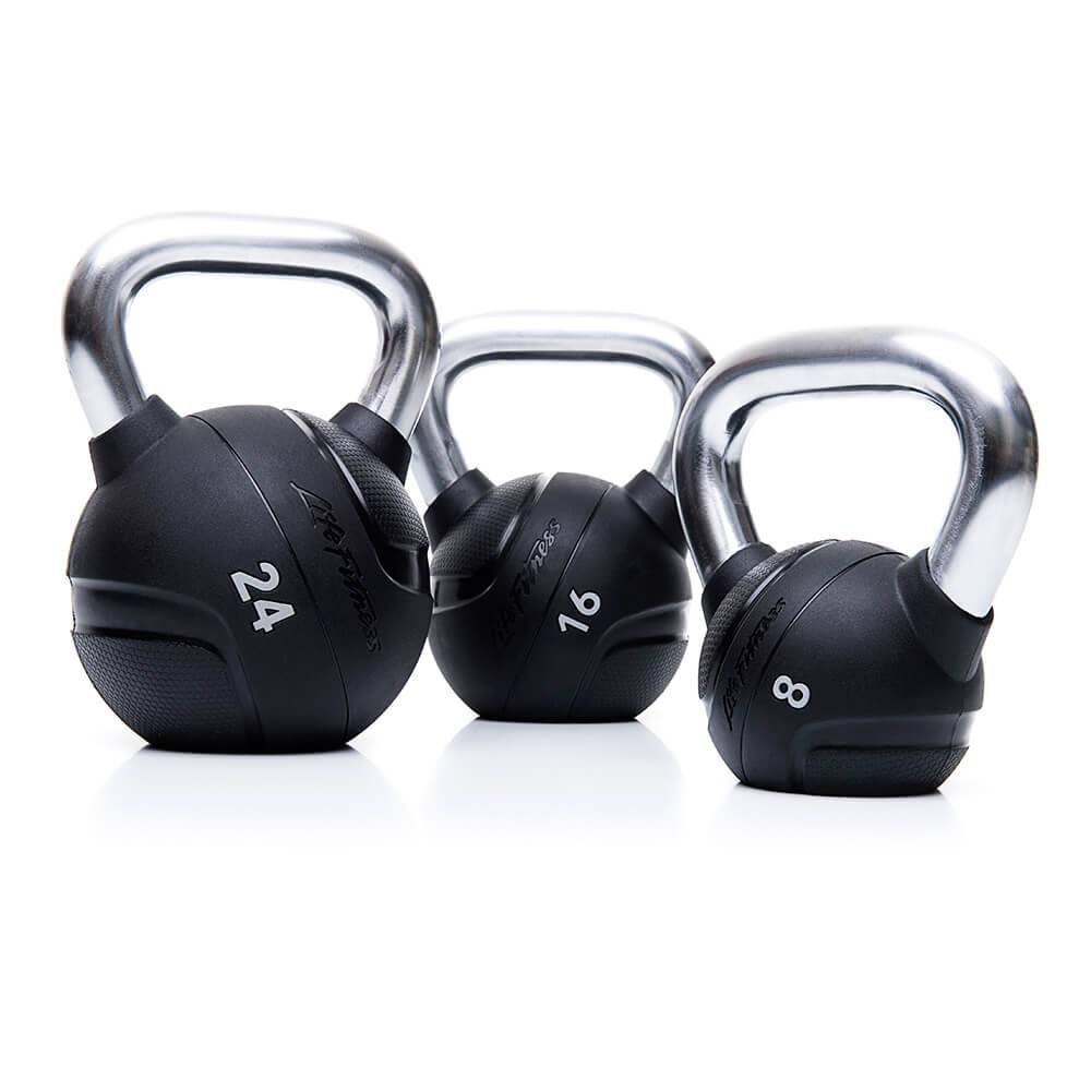 Life Fitness Kettlebells - 16/28/32KG, Sports & Fitness, Enlèvement ou Envoi, Neuf, Bras, Kettlebell