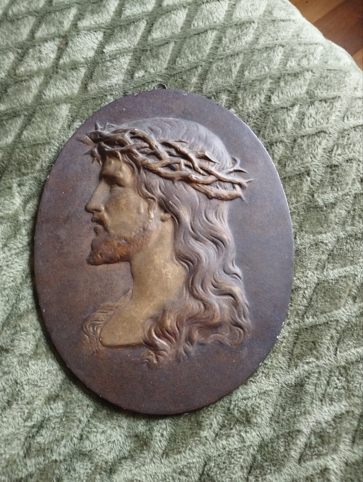 Oude plaasteren plaqu, Ophalen of Verzenden
