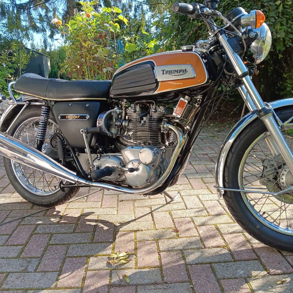 Classic moto triumph T150v trident, Motoren, 750 cc, Occasion, 3 cilinders, Particulier