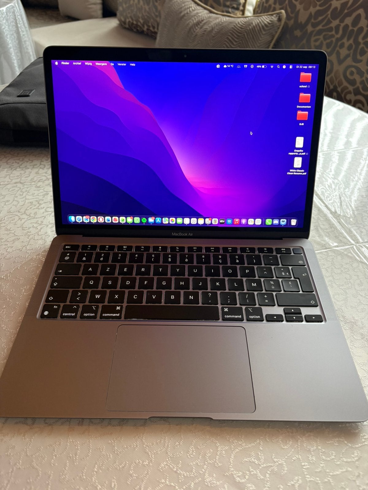 Macbook air m1, Ophalen, Zo goed als nieuw, MacBook