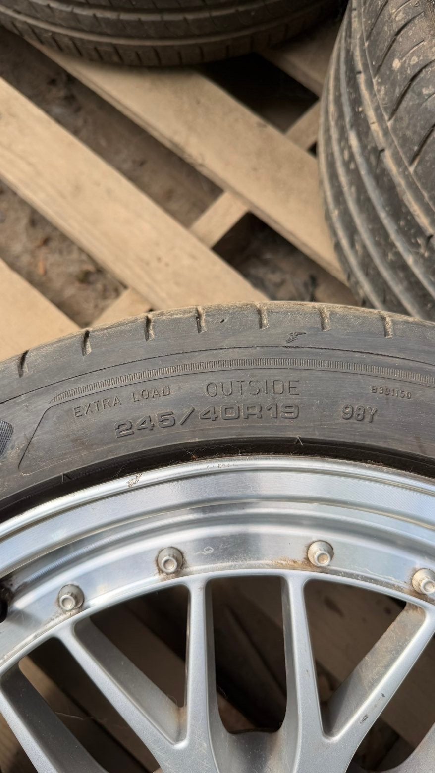 À vendre : BBS LM 19 inch velgen, Enlèvement, 19 pouces, Pneu(s)