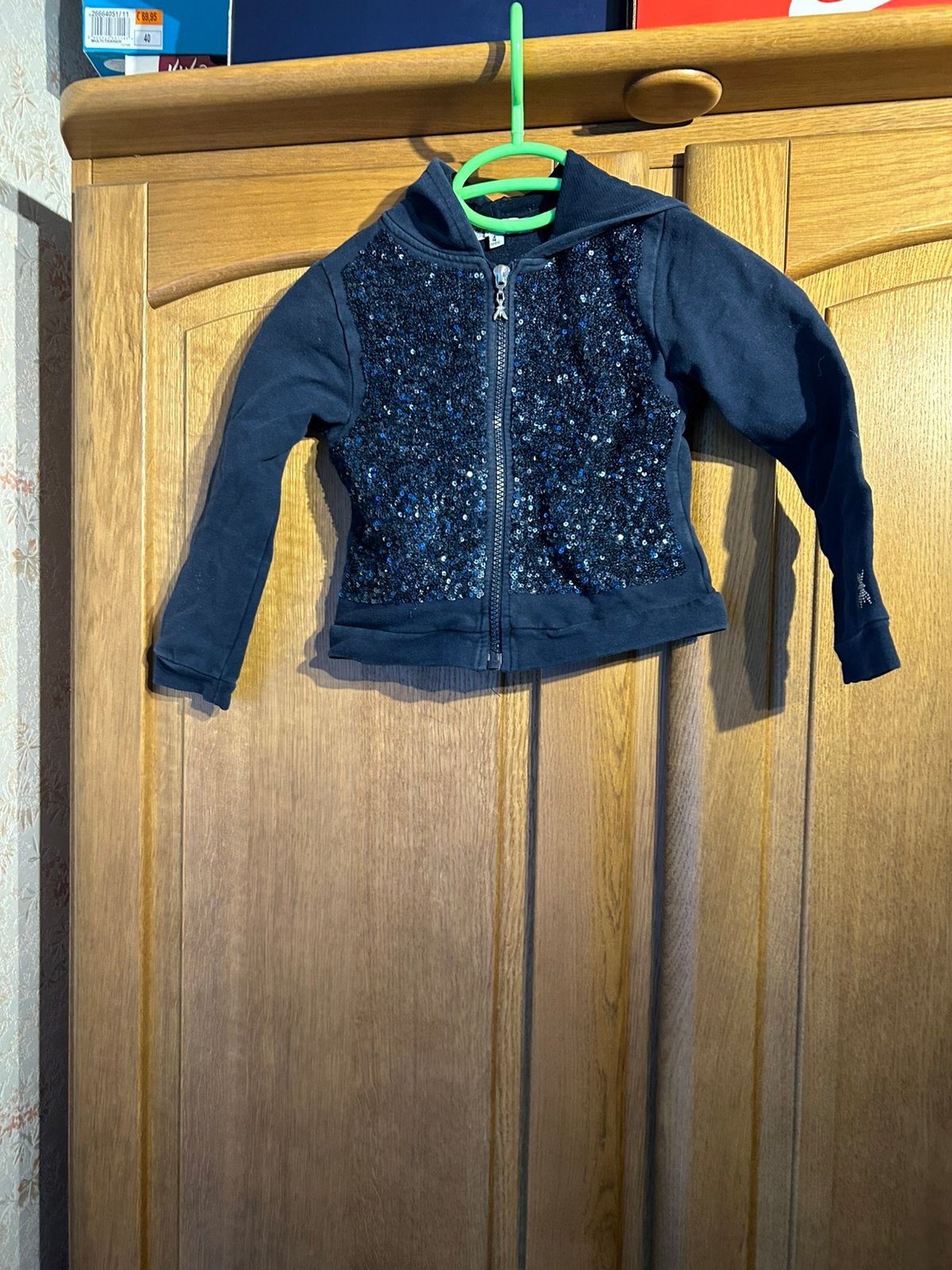 Meisjes pull met rits, Kinderen en Baby's, Ophalen, Gebruikt, Meisje, Trui of Vest