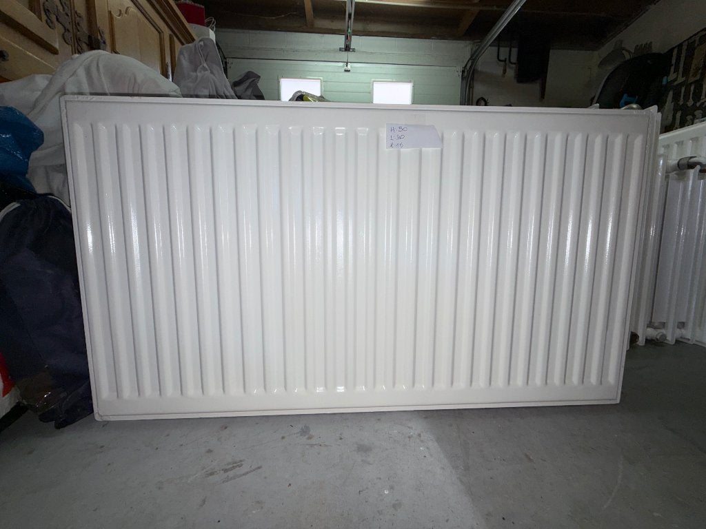 Lot de 10 radiateurs en fonte de différentes tailles, Bricolage & Construction, Enlèvement, Comme neuf, Radiateur