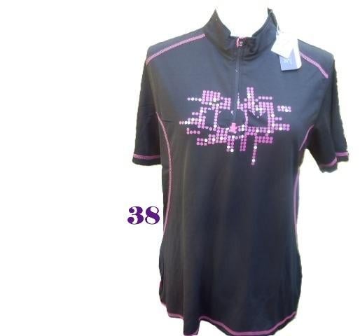 (9) -tee shirt de sport femme t.M noir  - neuf - crivit =, Kleding | Dames, Maat 38/40 (M), Zwart, Nieuw, Ophalen of Verzenden