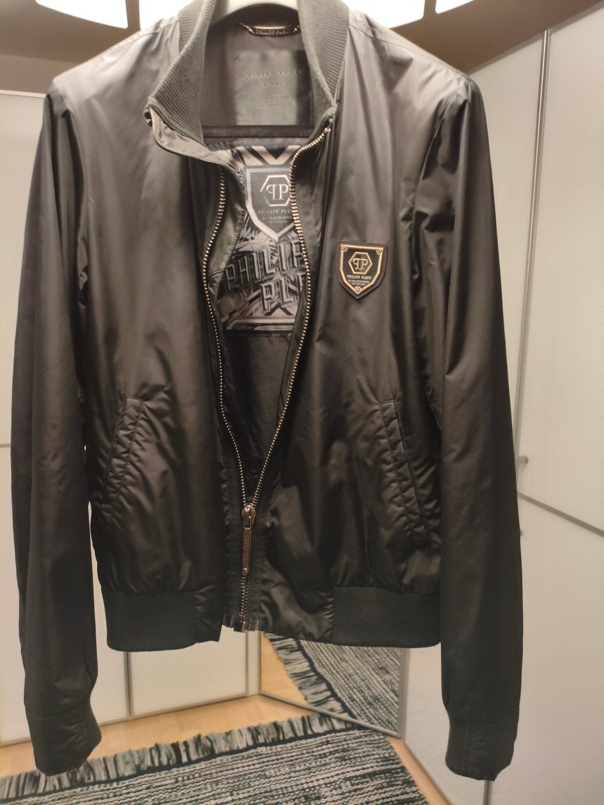 Philipp Plein bomber, Ophalen of Verzenden, Maat 52/54 (L)
