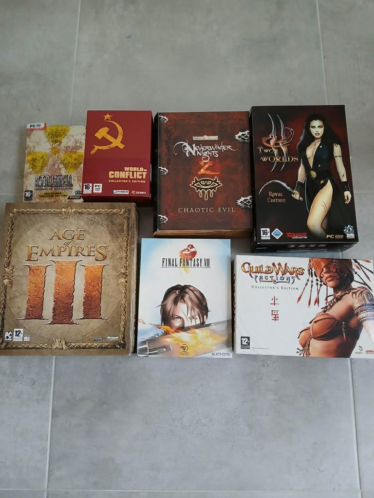 collectors pc games boxed, Enlèvement ou Envoi, Comme neuf