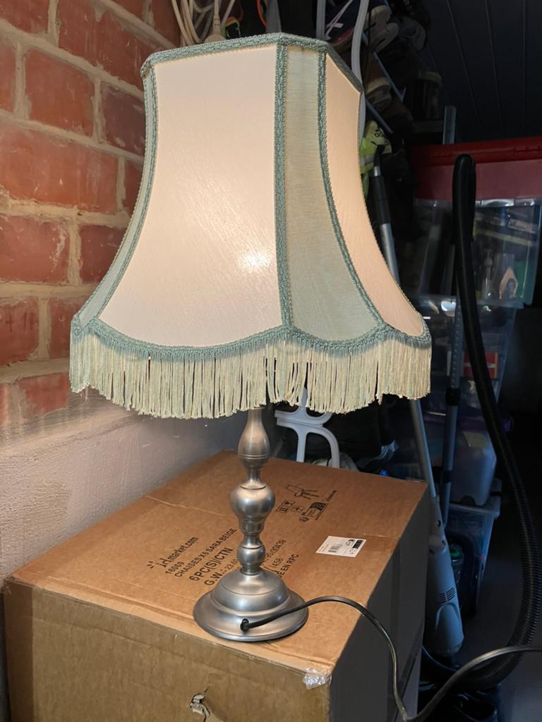 Retro tafellamp, Ophalen, Gebruikt