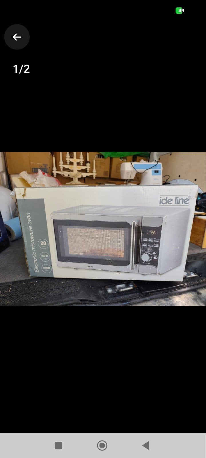 nieuwe micro oven, Elektronische apparatuur, Microgolfovens, Ophalen, Oven