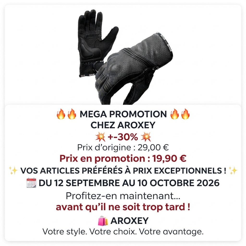 Gants de moto en cuir nouveau, Enlèvement ou Envoi, Neuf, avec ticket, Femmes, Gants