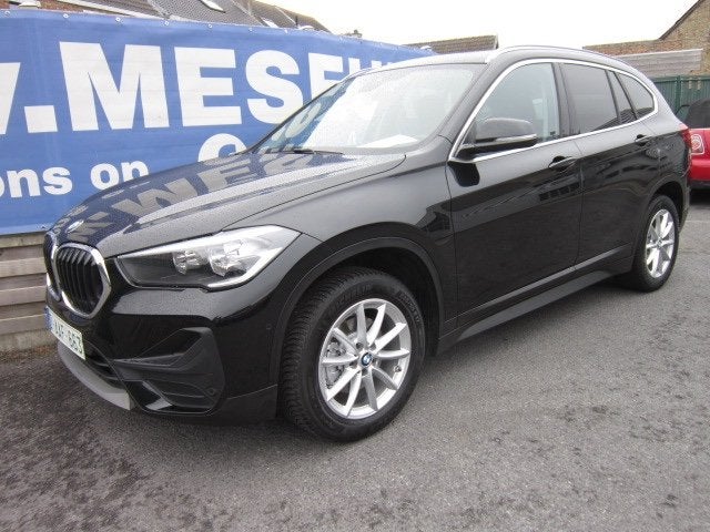 BMW X1 1.8i sDrive PROF NAVI + OPEN PANORAMISCH DAK + LEDER, Auto's, Zwart, Leder, 5 deurs, SUV of Terreinwagen