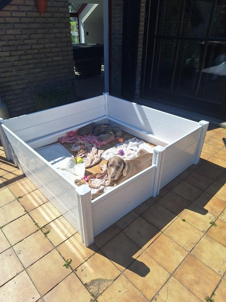 Werpbox voor puppy's, Dieren en Toebehoren, Ophalen, Zo goed als nieuw