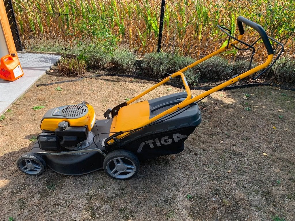 grasmachine, Ophalen, Gebruikt, Stiga, 40 t/m 49 cm