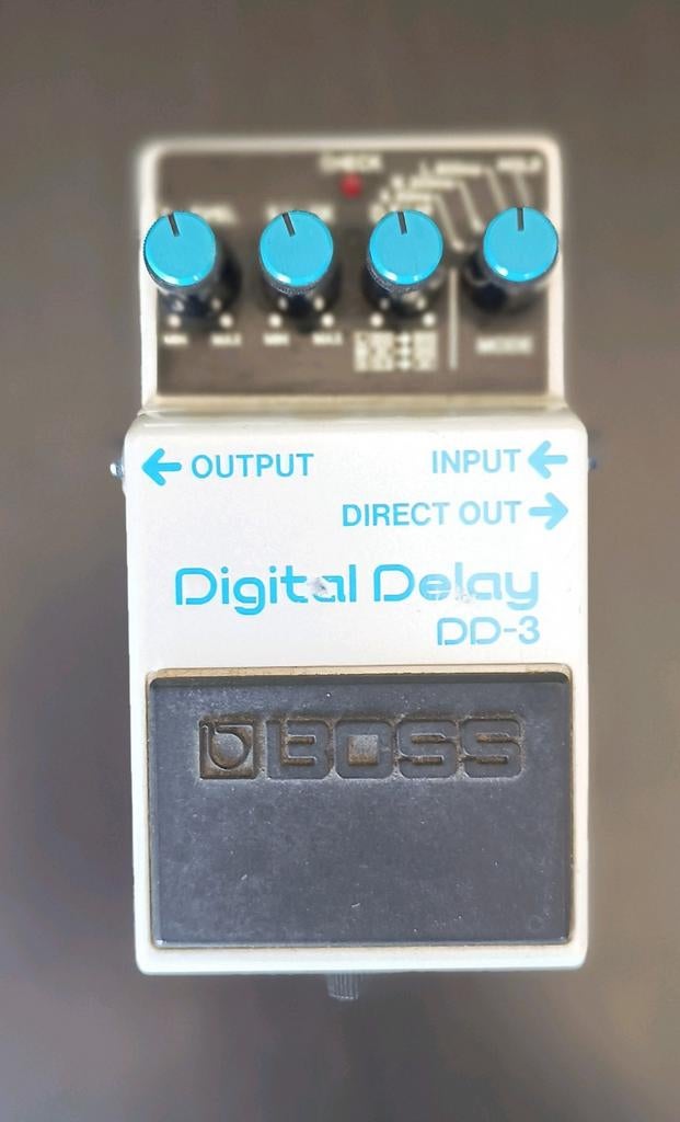 Boss DD-3 DD3 Digital Delay MIJ Vintage Blue Label  Japan, Musique & Instruments, Effets