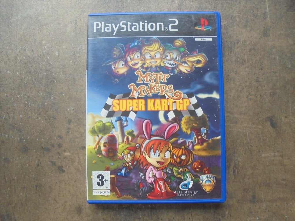 Myth Makers Super Kart GP voor PS2 (zie foto's), Gebruikt, 1 speler, Racen en Vliegen, Ophalen of Verzenden