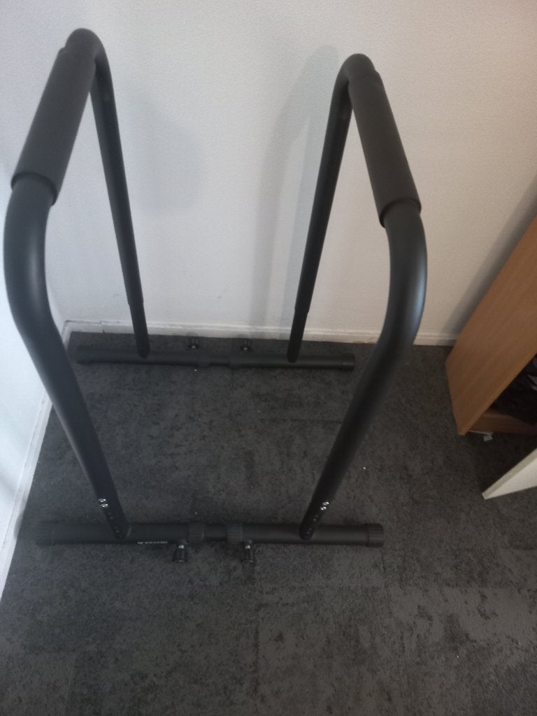 Verstelbare Dip Bars / Dip Station voor fitness training, Ophalen, Zo goed als nieuw, Borst, Overige typen