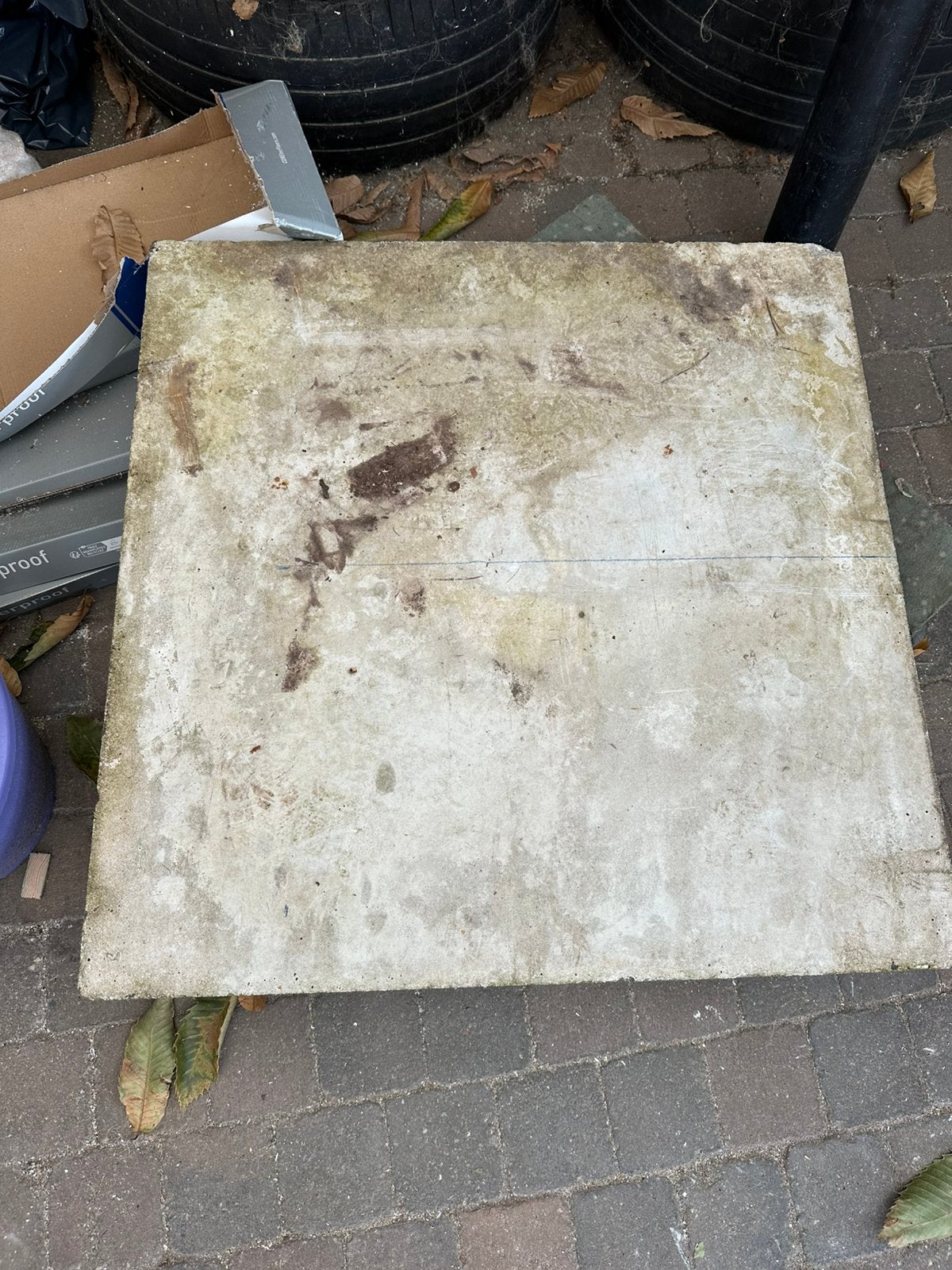 Betonnen putdeksel, Doe-het-zelf en Bouw, Ophalen, Zo goed als nieuw