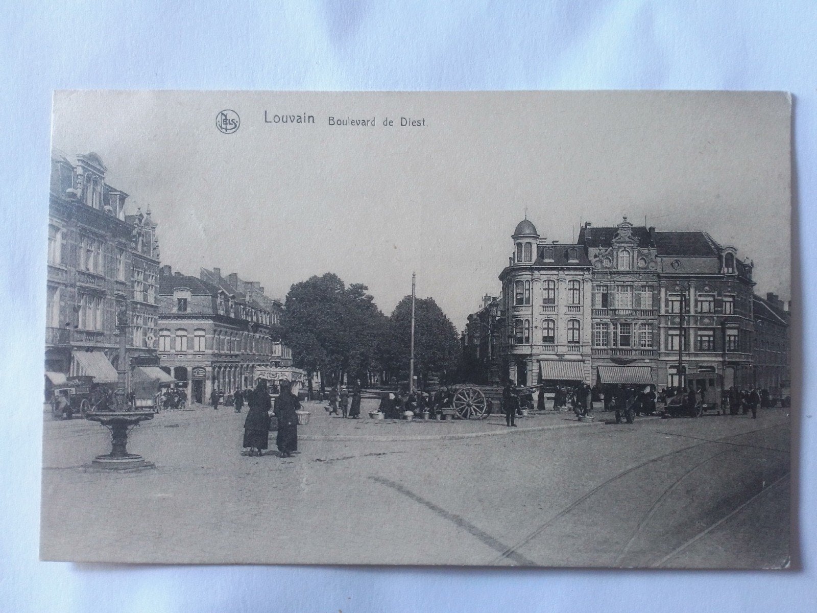 LEUVEN 1930 LOUVAIN BOULEVARD DE DIEST, Verzamelen, Ophalen of Verzenden, 1920 tot 1940, Gelopen, Vlaams-Brabant
