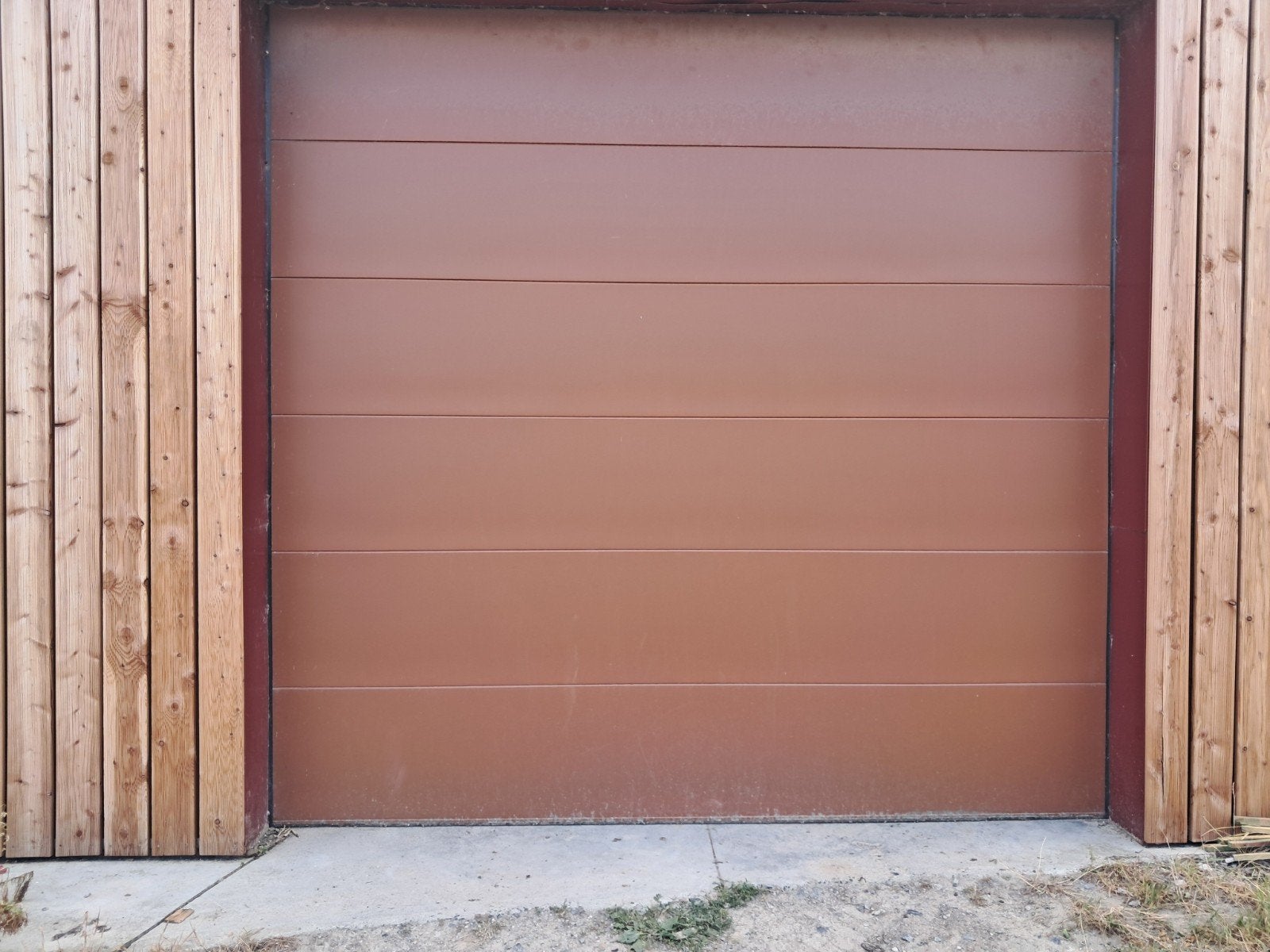 grande porte sectionelle garage, Tuin en Terras, Ophalen, Gebruikt
