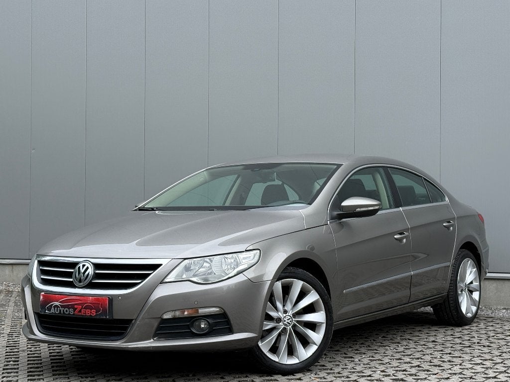 Volkswagen Passat CC 2.0 TDi Cruise Navi ParkSensor DigAirco, Autos, Euro 5, Passat CC, Beige, Entreprise