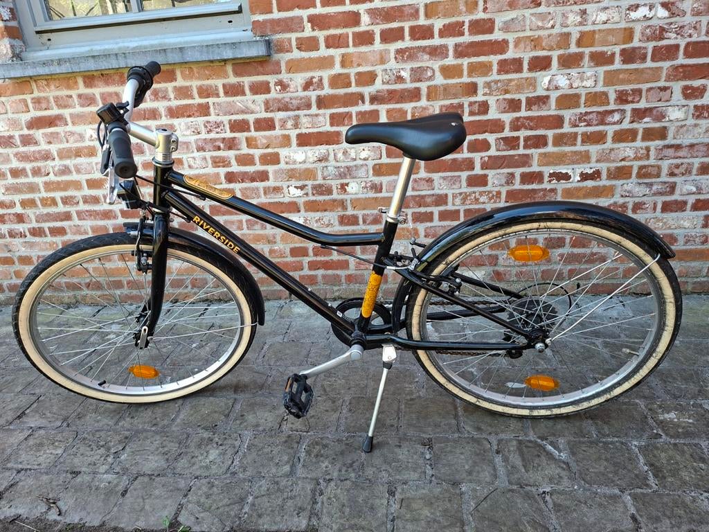 Fiets riverside, Ophalen
