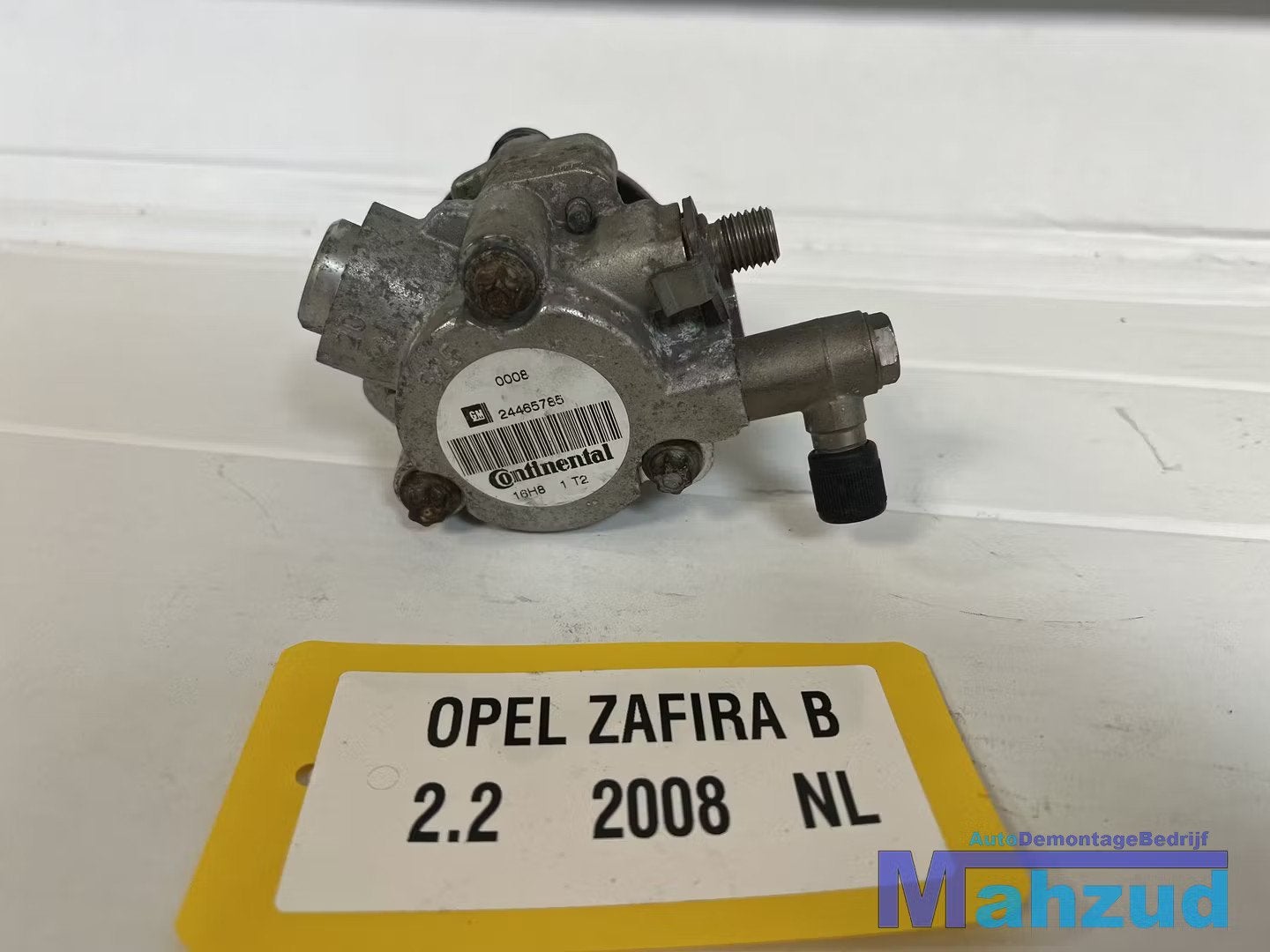 OPEL ZAFIRA B 2.2 hogedrukpomp brandstofpomp 24465785 2005-2, Auto-onderdelen, Gebruikt, Opel Automobile GmbH, Kontakt@opel-infoservice.de