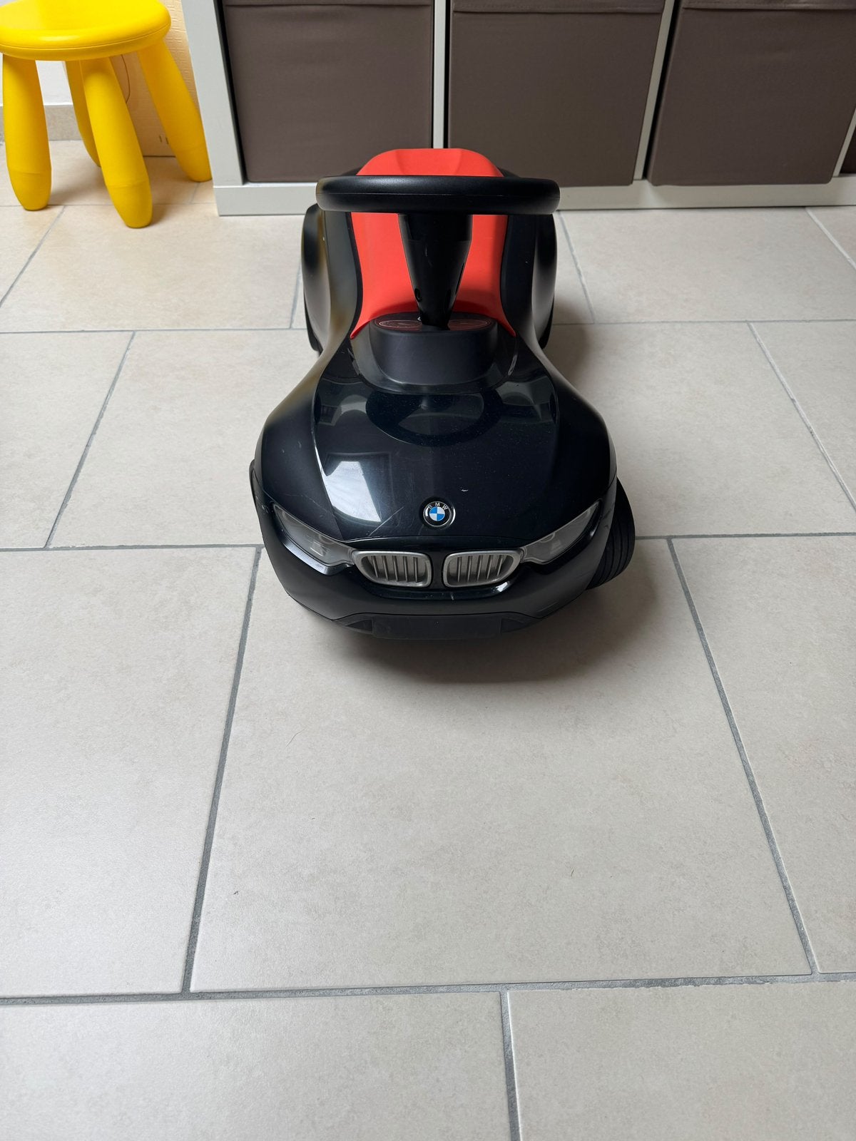 porteur pour enfant BMW Baby Racer III (en noir et rouge), Zo goed als nieuw
