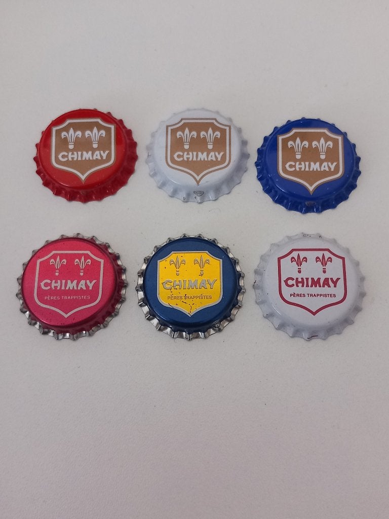 Kroonkurken :  6 X  CHIMAY, Verzamelen, Verzenden, Nieuw
