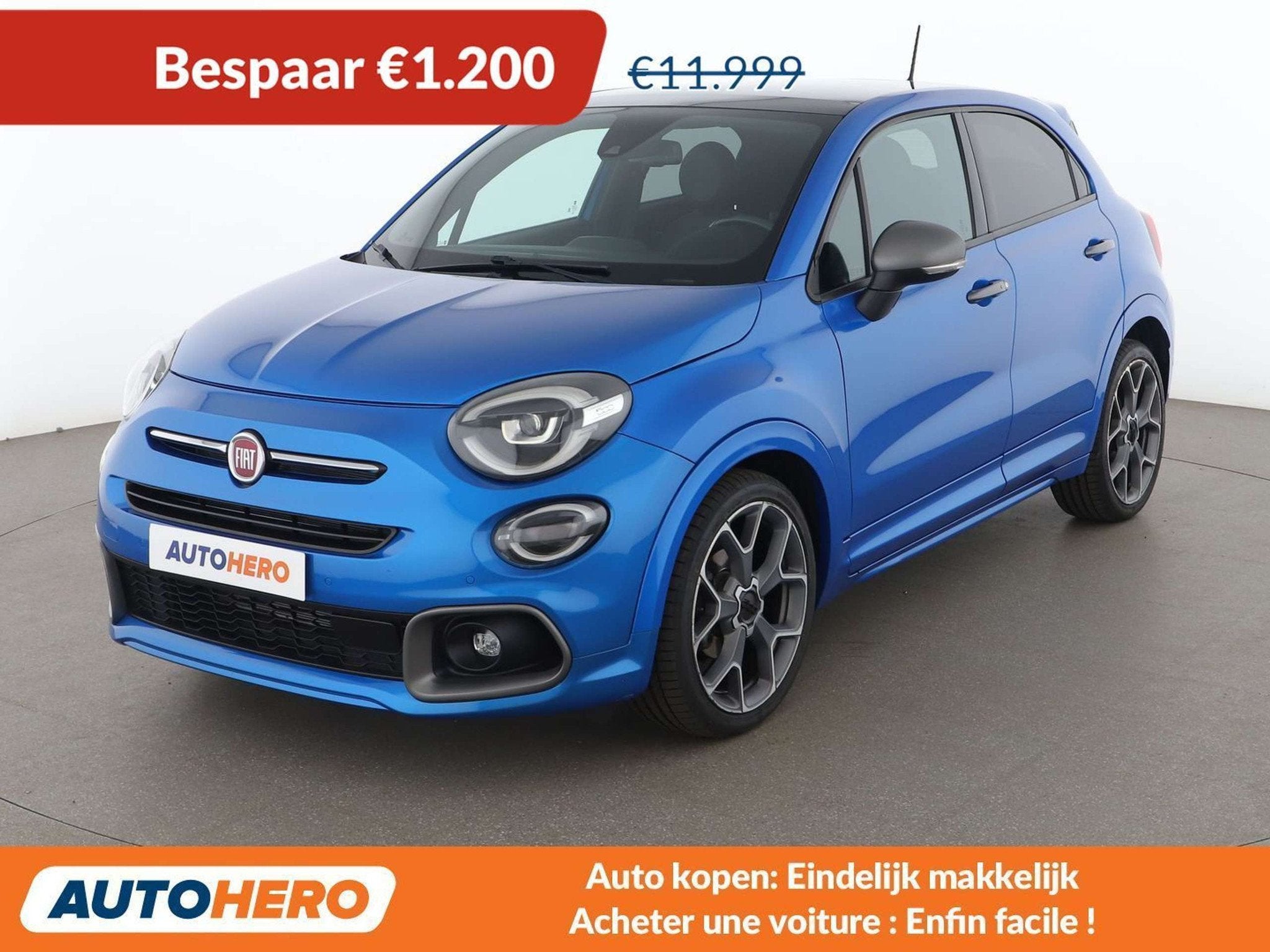 Fiat 500X 1.0 Turbo Sport (bj 2020), Auto's, Voorwielaandrijving, https://public.car-pass.be/vhr/3e9b1be8-2b74-403b-ba65-7e6988001ce9