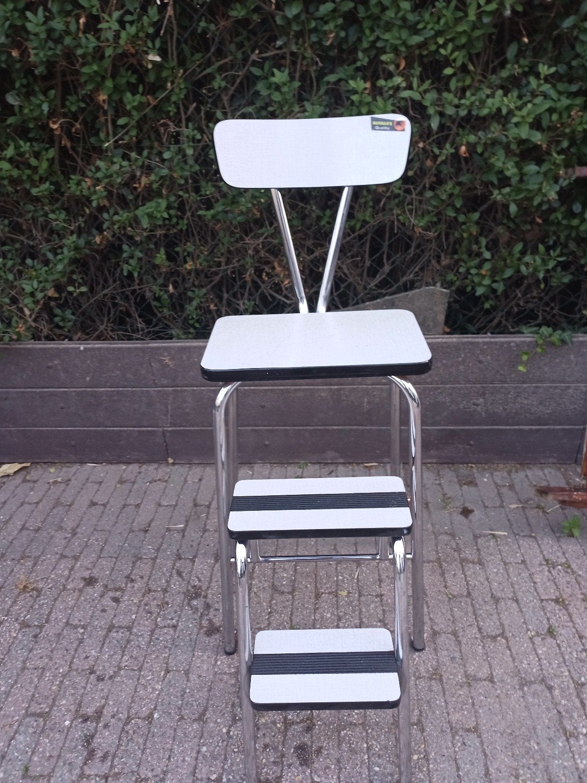 Echelle de cuisine en Formica, chaise haute, parfait état, Maison & Meubles, Chaises, Enlèvement