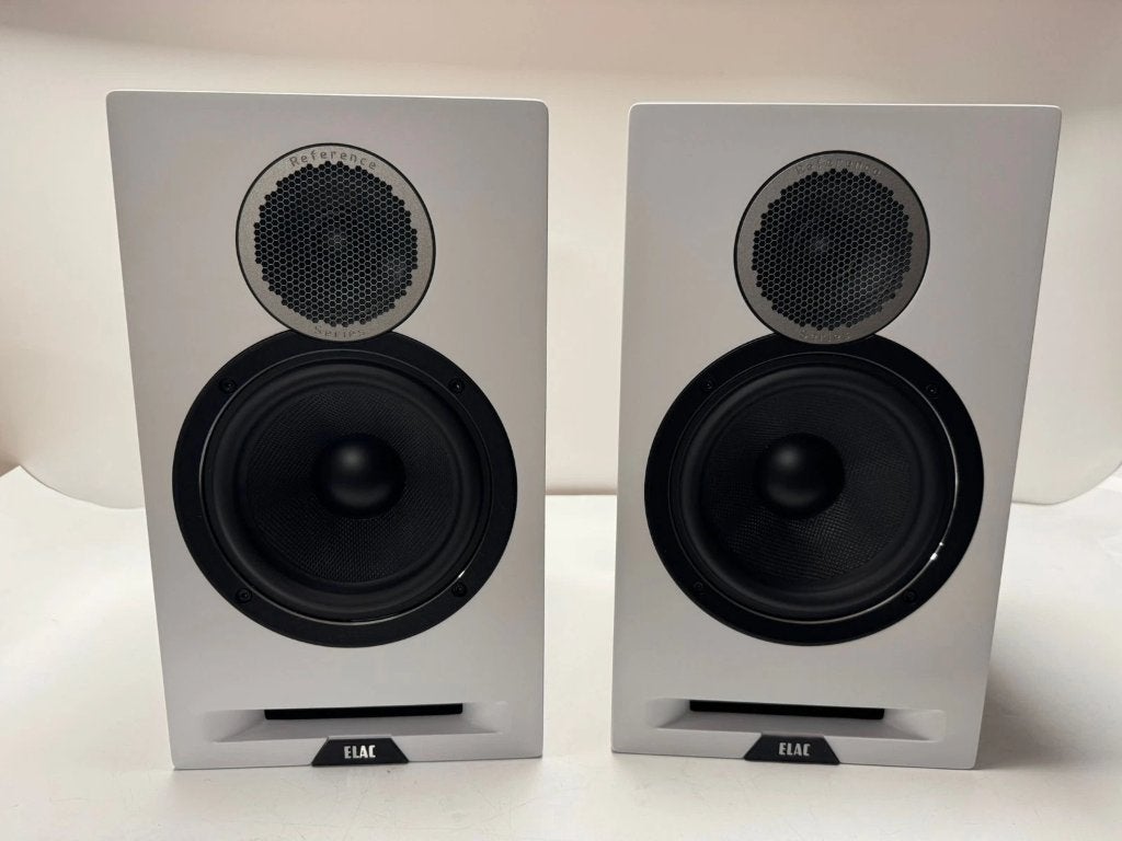ELAC Debut Reference DBR62 luidsprekers, Audio, Tv en Foto, Luidsprekerboxen, Gebruikt, Front, Rear of Stereo speakers, 120 watt of meer
