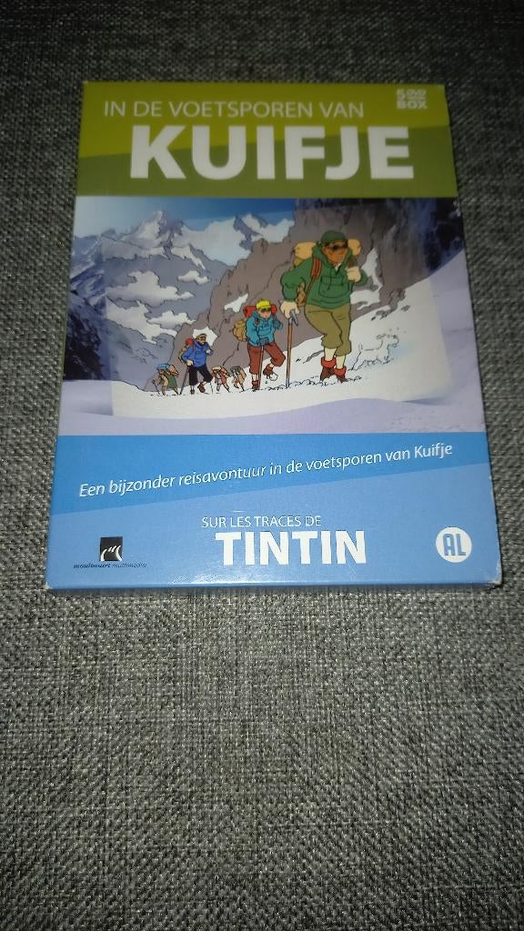 DVD box Kuifje, Cd's en Dvd's, Dvd's | Documentaire en Educatief, Gebruikt, Ophalen of Verzenden