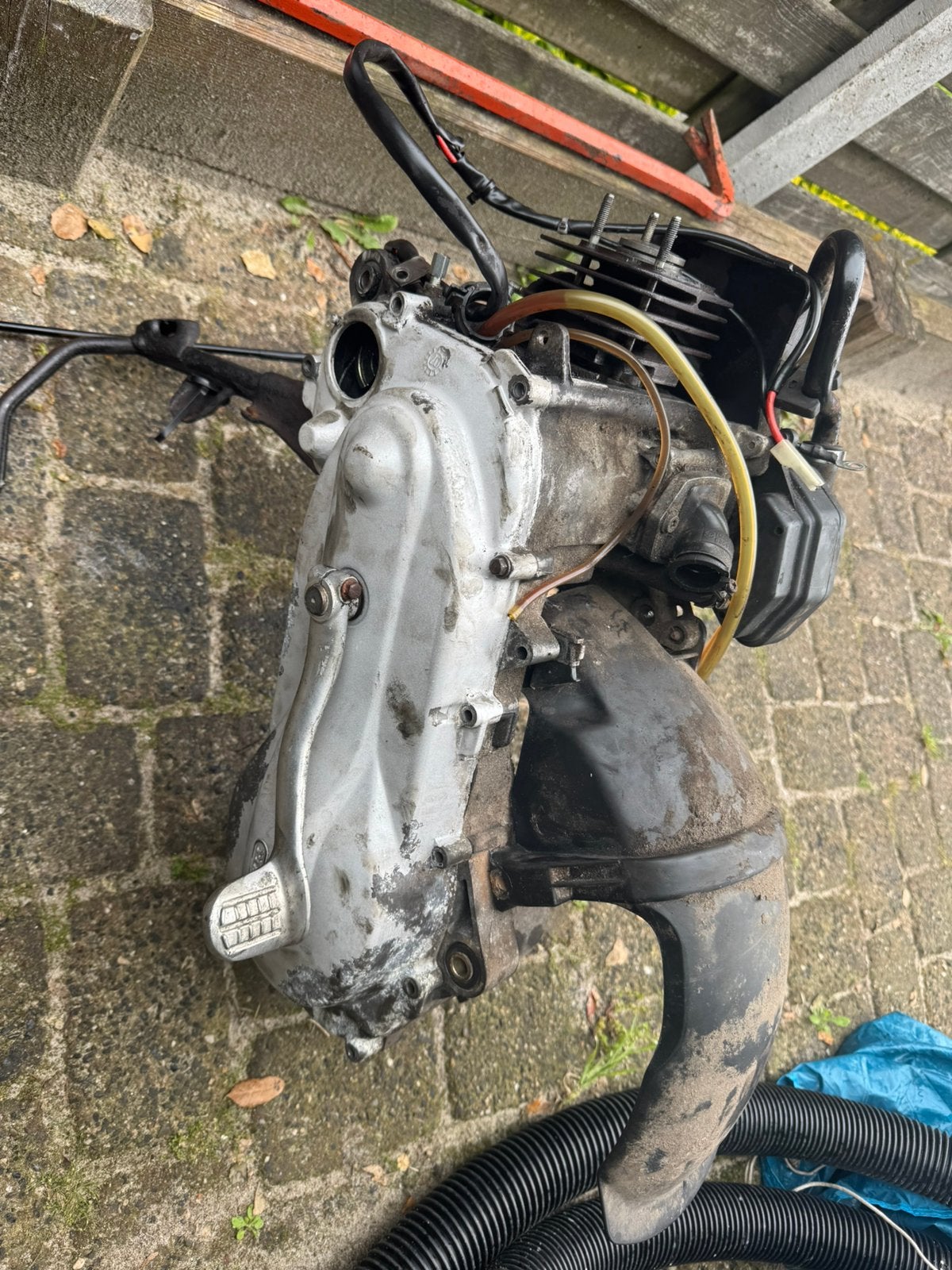 Motor piaggio vespa/zip/typhoon 2 takt, Bedrijf