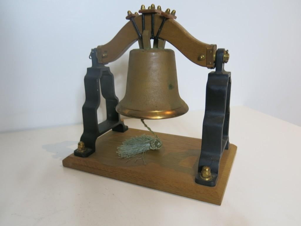 Oude kloosterbel messing, Ophalen of Verzenden