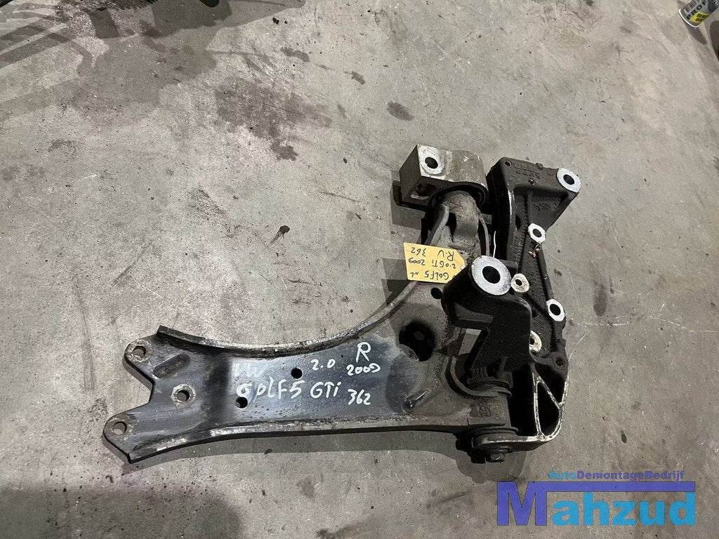 VW GOLF 5 Rechts draagarm + steun subframe deel 2003-2009, Auto-onderdelen, Gebruikt, Volkswagen, Volkswagen AG, Vw@volkswagen.de