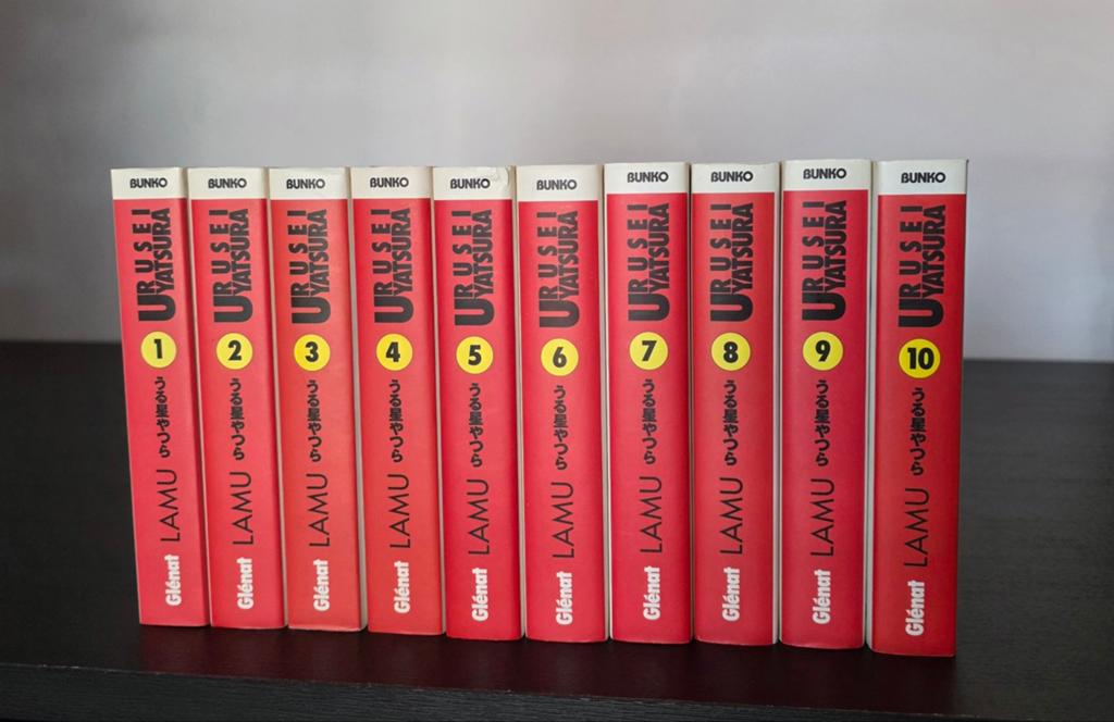 Urusei Yatsura Mangas Lamu 1 à 18 rare, Enlèvement