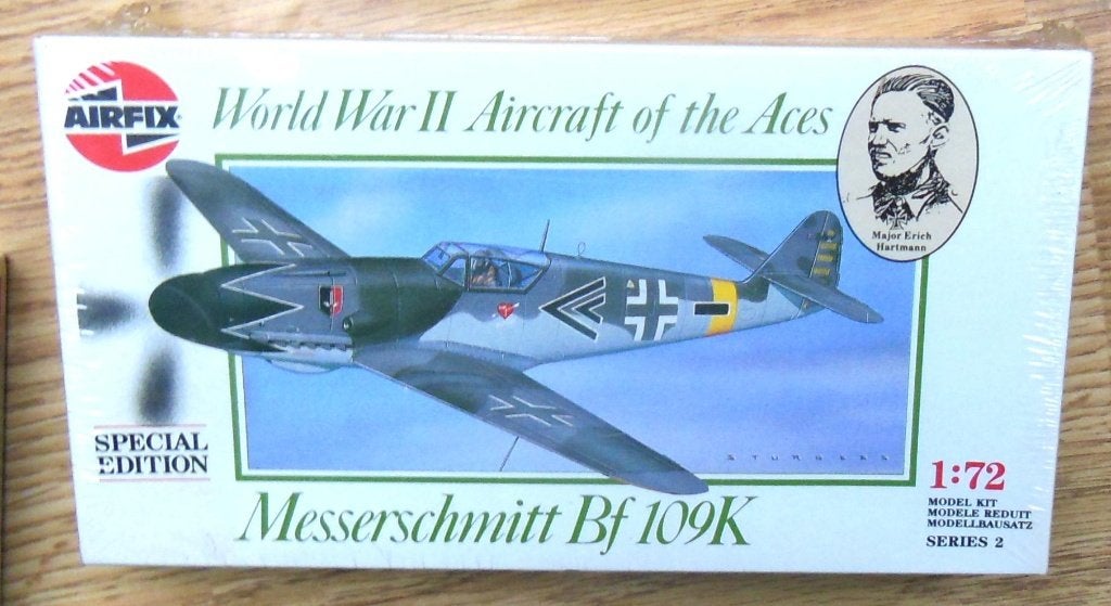 Messerschmitt BF109K Airfix 1/72ième NEUF, Envoi, Neuf, 1:72 à 1:144, Avion