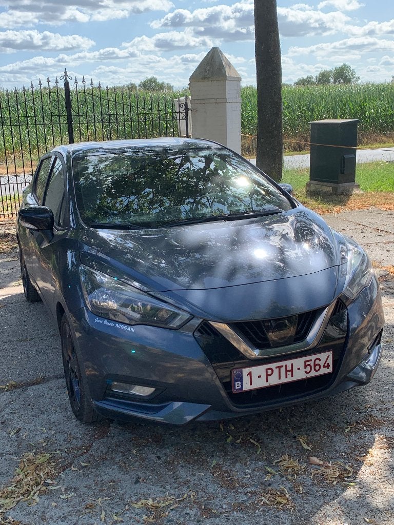 nissan micra, Auto's, Nissan, Stof, Blauw, Micra, Handgeschakeld