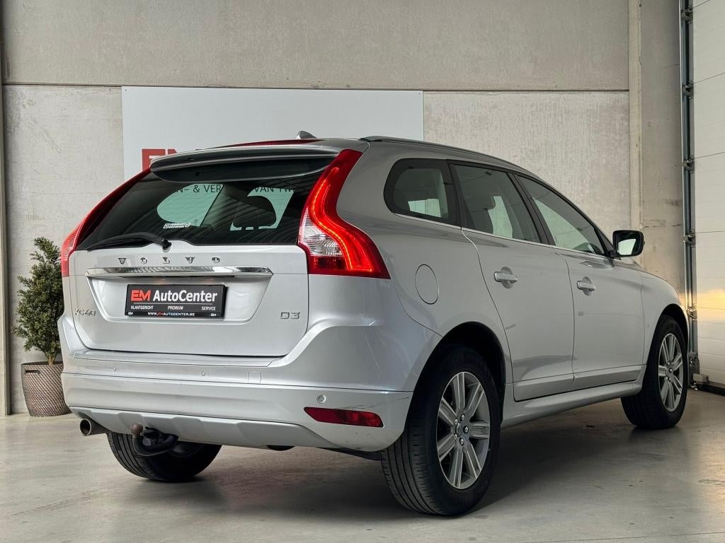 Volvo Xc60 2.0 D Luxury Edition Leder-Dodehoek-Acc-Lane Assi, Cuir, Argent ou Gris, Achat, Entreprise