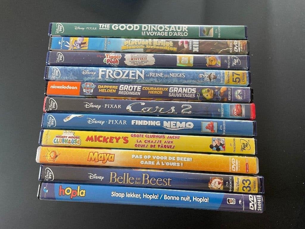 DVD's (11 stuks), Cd's en Dvd's, Europees, Gebruikt, Tekenfilm, Alle leeftijden