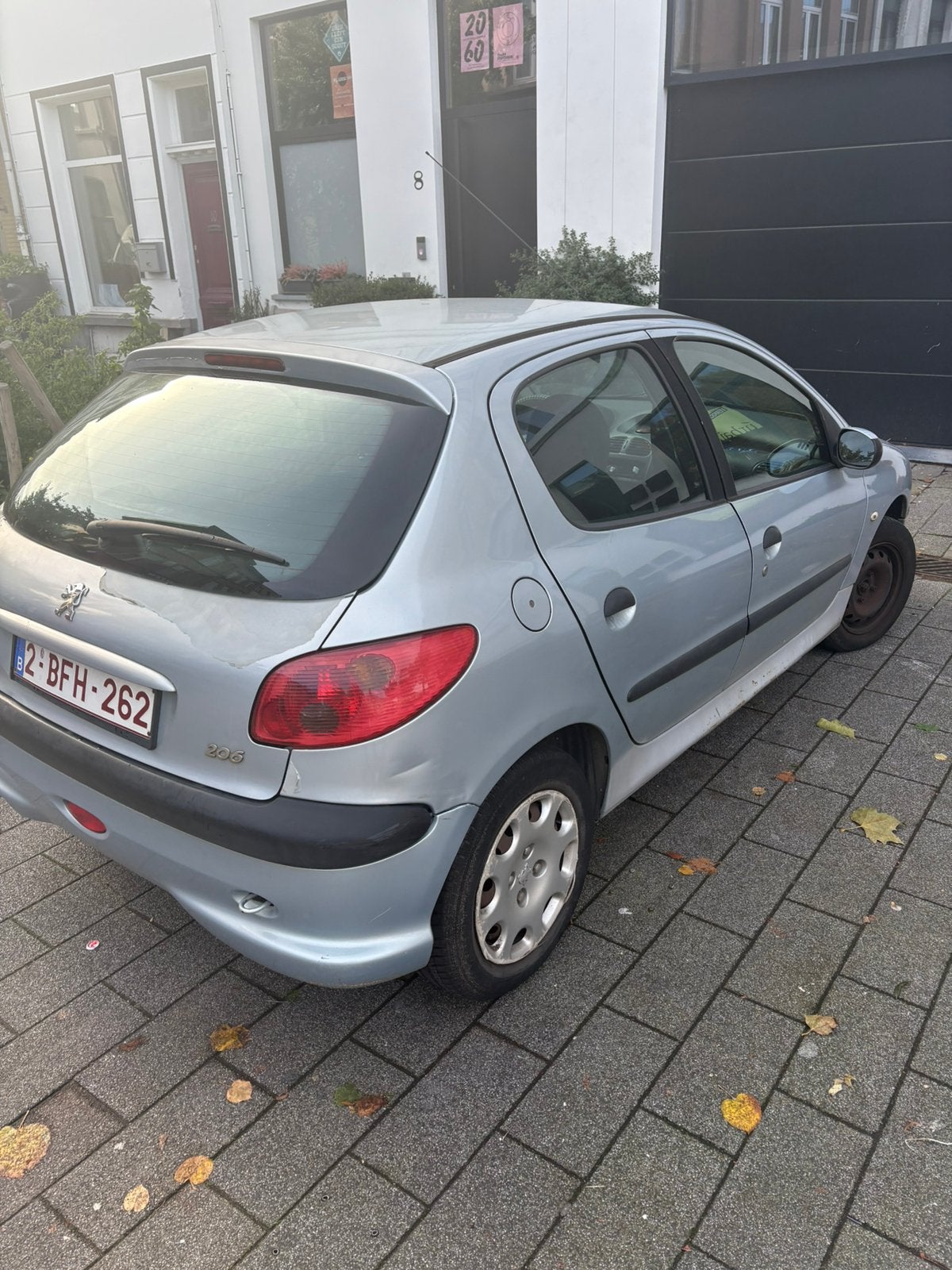Export peugeot 206, Argent ou Gris, Achat, Boîte manuelle, Noir