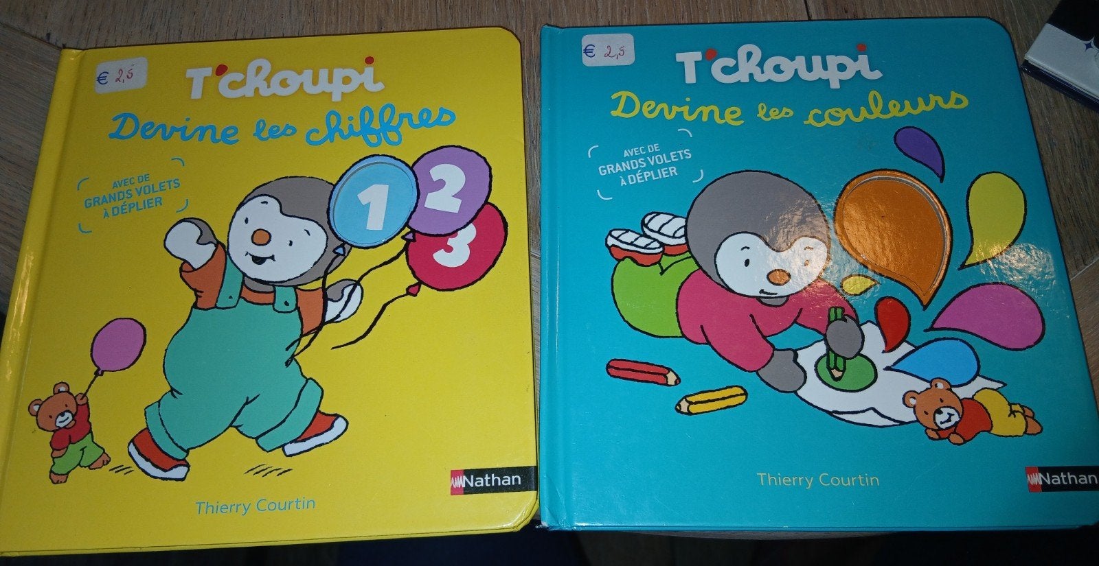 livre t’choupi, Enlèvement