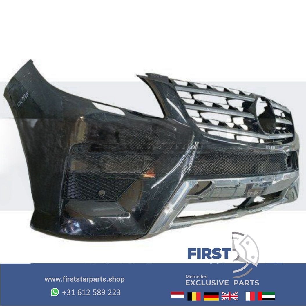 W166 ML AMG Voorbumper Mercedes M KLASSE 2011-2015 BUMPER ZW