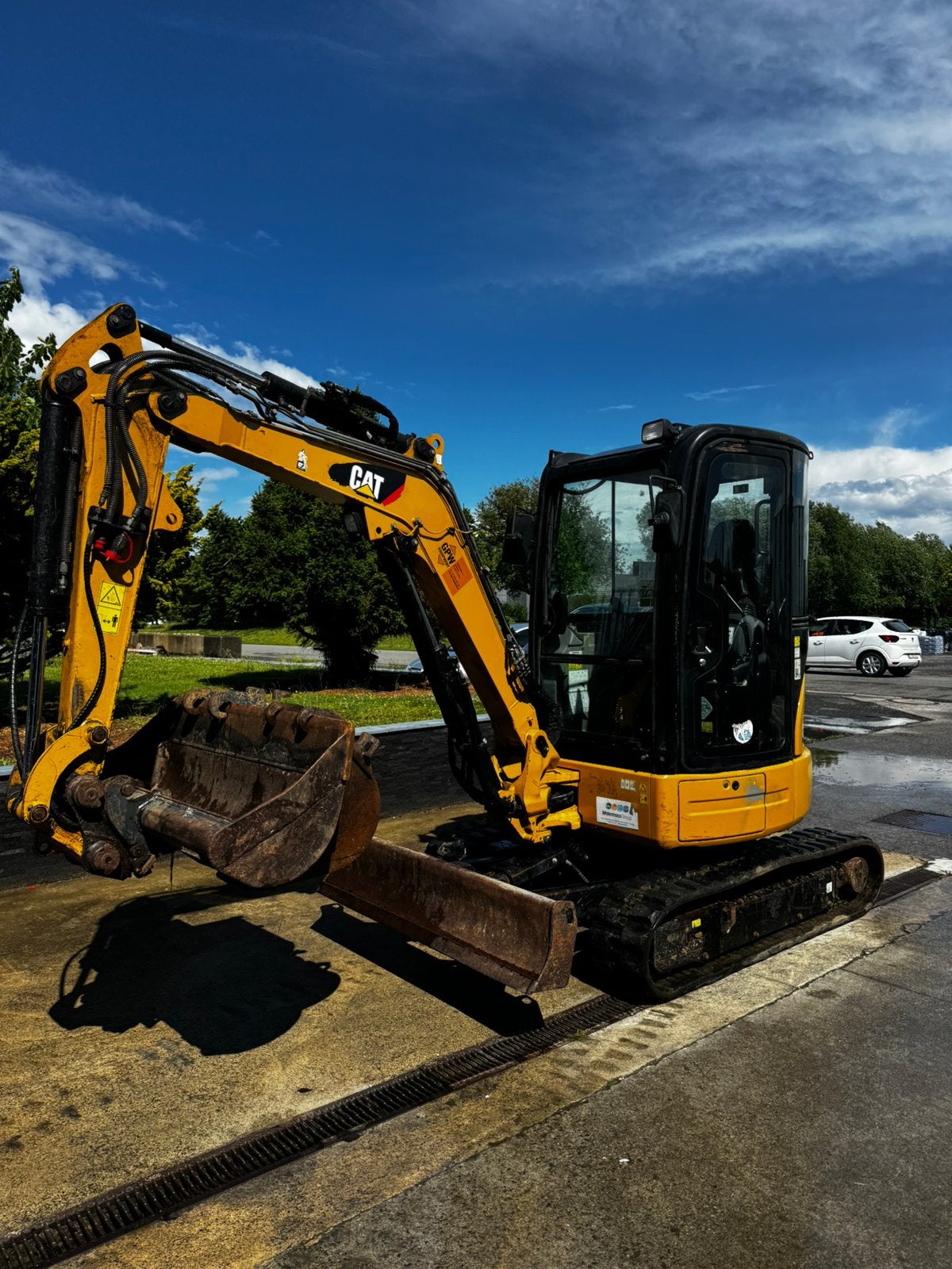 CATERPILLAR 303 E CR 2017, Articles professionnels, Machines & Construction | Grues & Excavatrices, Excavatrice, Enlèvement