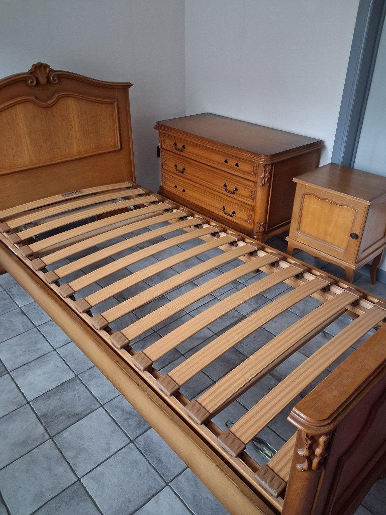 Bretoense slaapkamer, Huis en Inrichting, Slaapkamer | Complete slaapkamers, Ophalen, Gebruikt, Eenpersoons, Bretoens