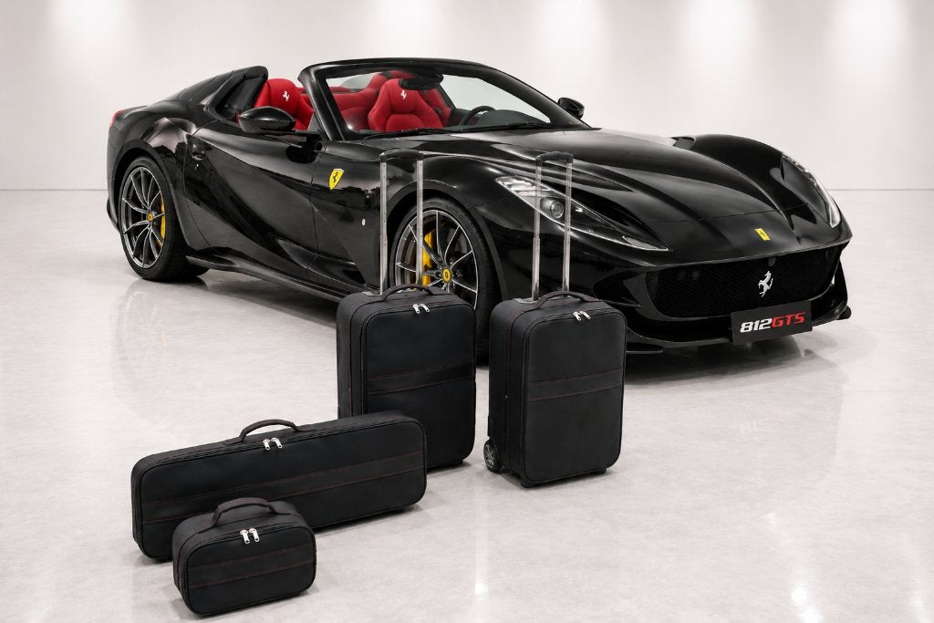 Roadsterbag koffers/kofferset voor de Ferrari 812 GTS, Envoi, Neuf