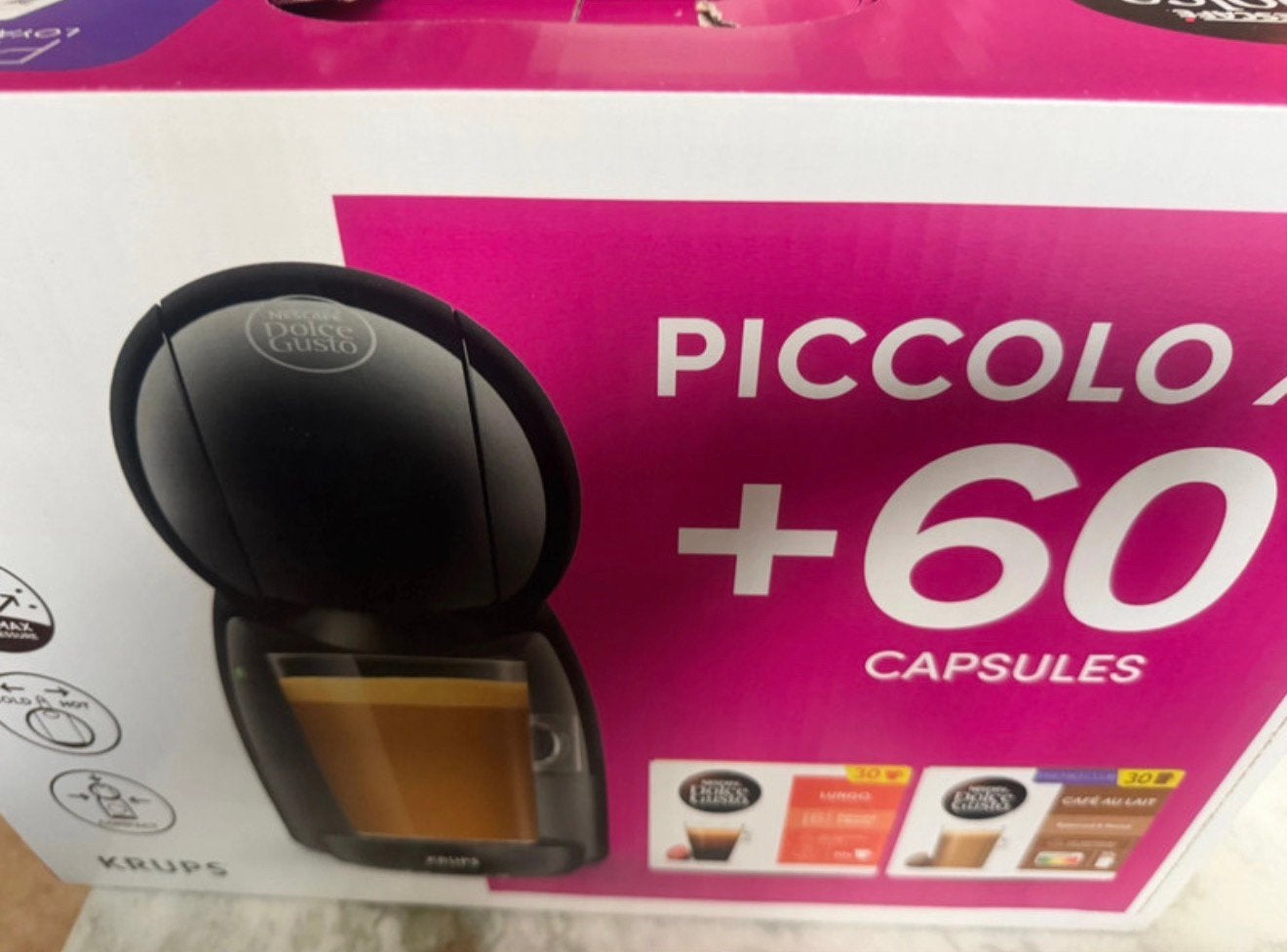 Dolce Gusto-koffiezetapparaat, Ophalen, Espresso apparaat, Nieuw, 1 kopje