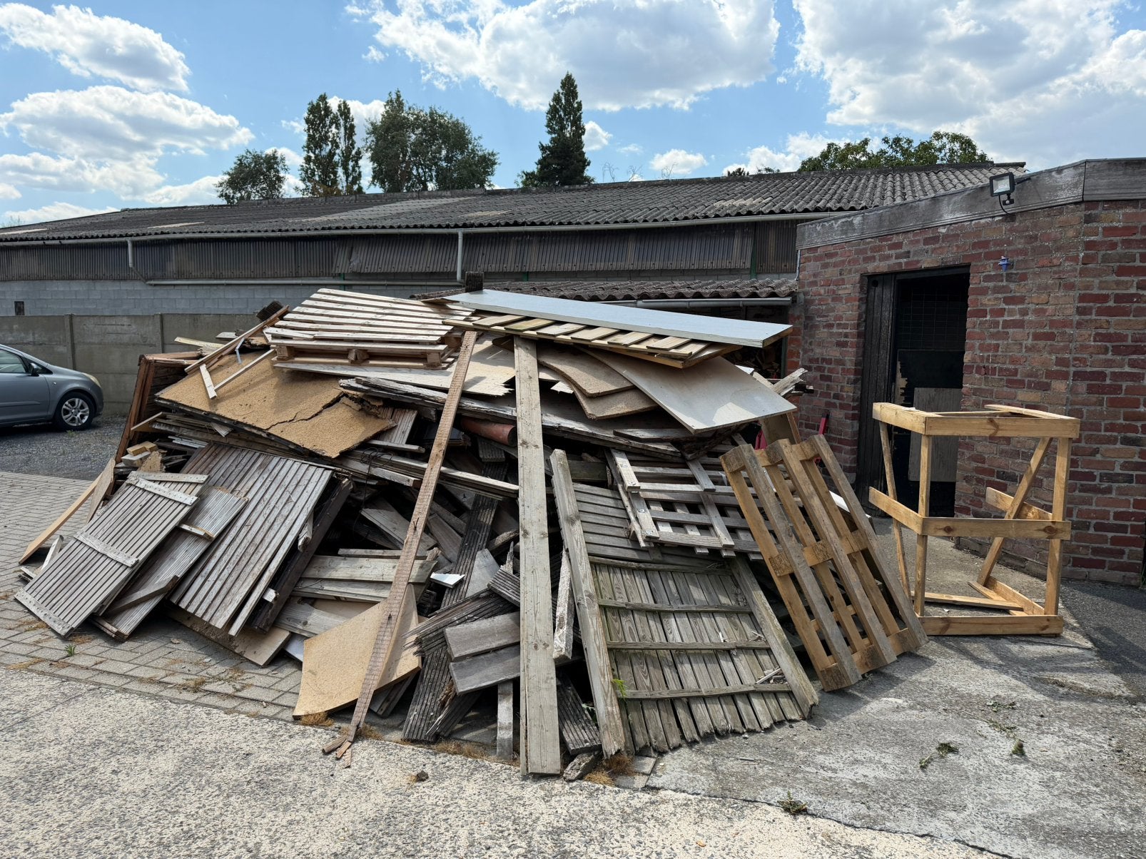 Gratis hout, Tuin en Terras, Brandhout, Ophalen